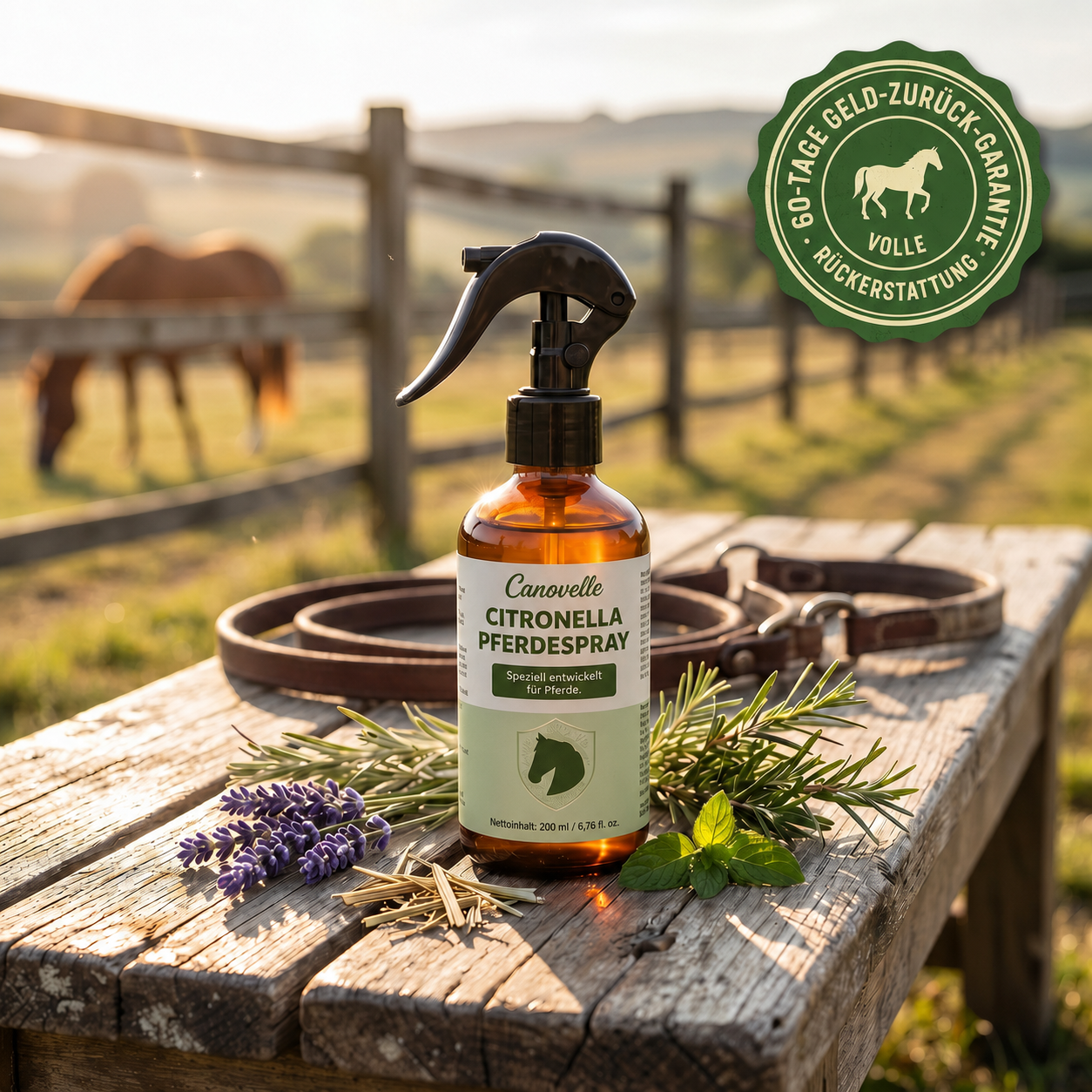 Canovelle Insektenspray für Pferde und Ponys