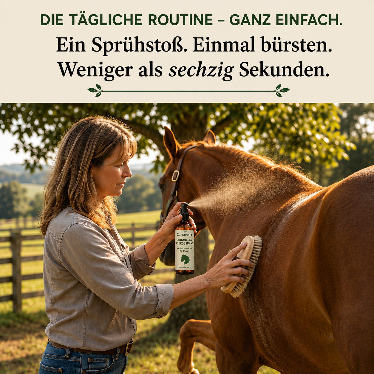 Canovelle Insektenspray für Pferde und Ponys